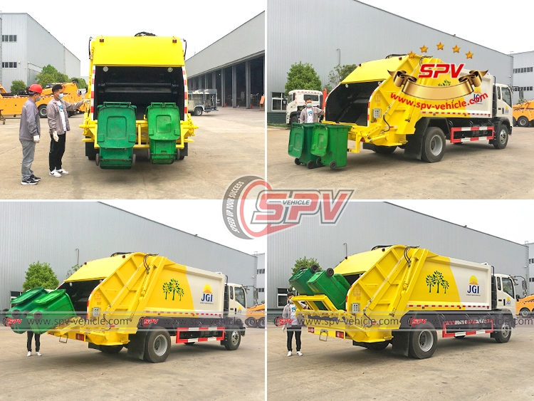 10 CBM Garbage Compactor Truck Sinotruk HOWO - D1 10 CBM Garbage Compactor Truck Sinotruk HOWO - D1